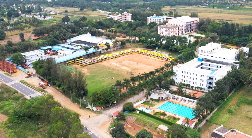 Main campus building view